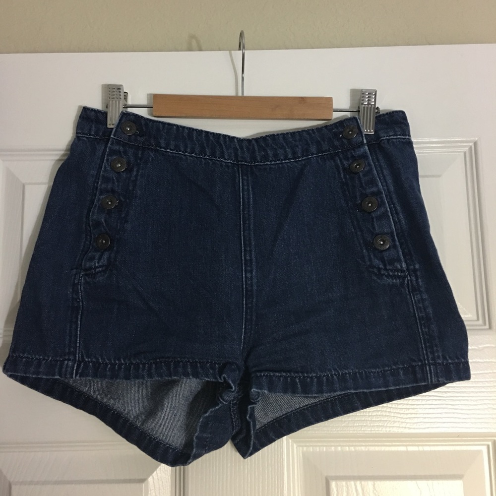 High waisted shorts
